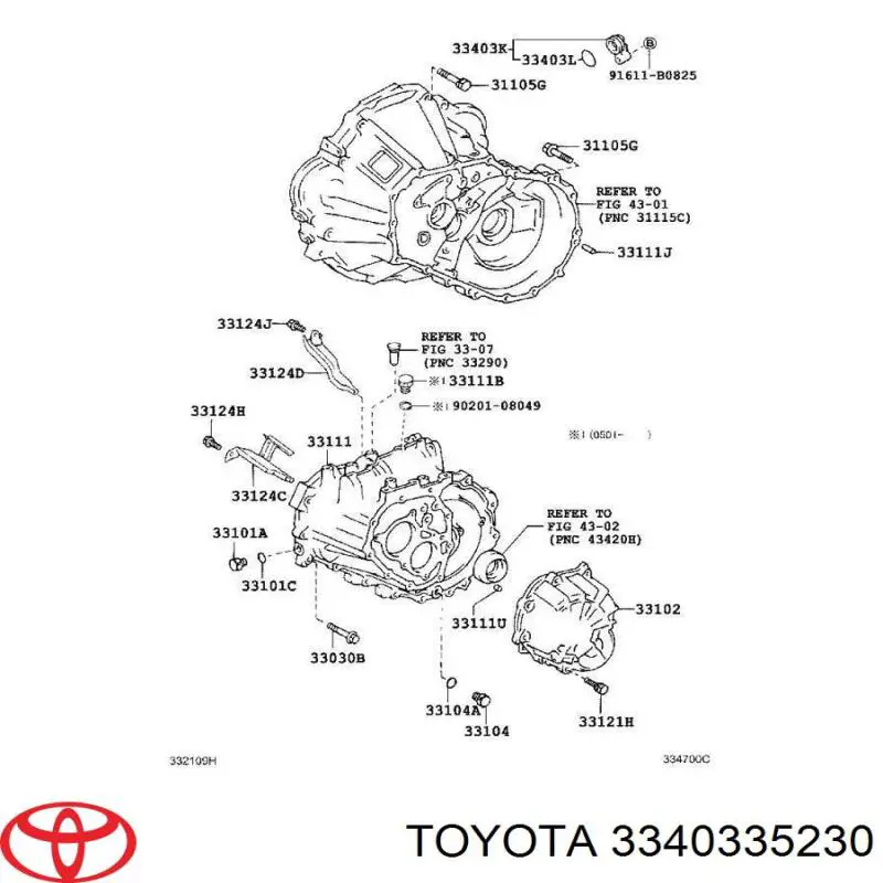 3340335230 Toyota