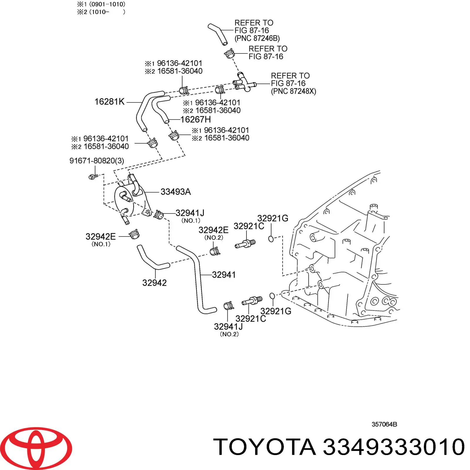  3349333010 Toyota