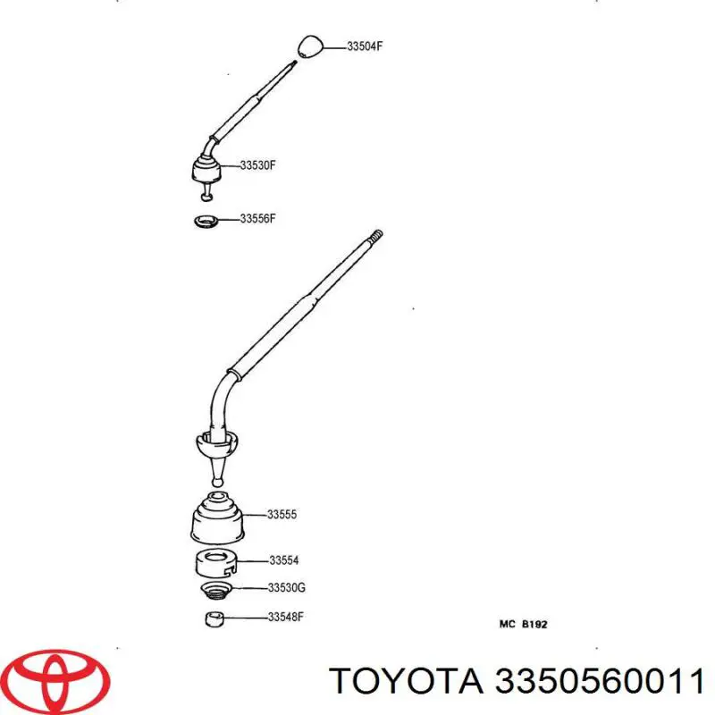 3350560011 Toyota 