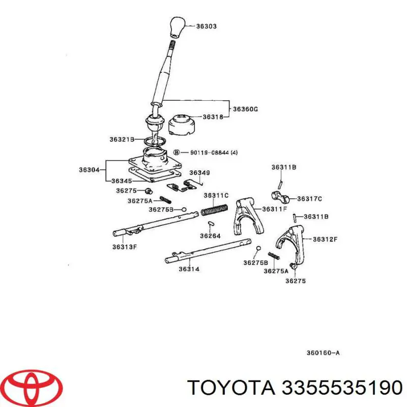 3355535190 Toyota 