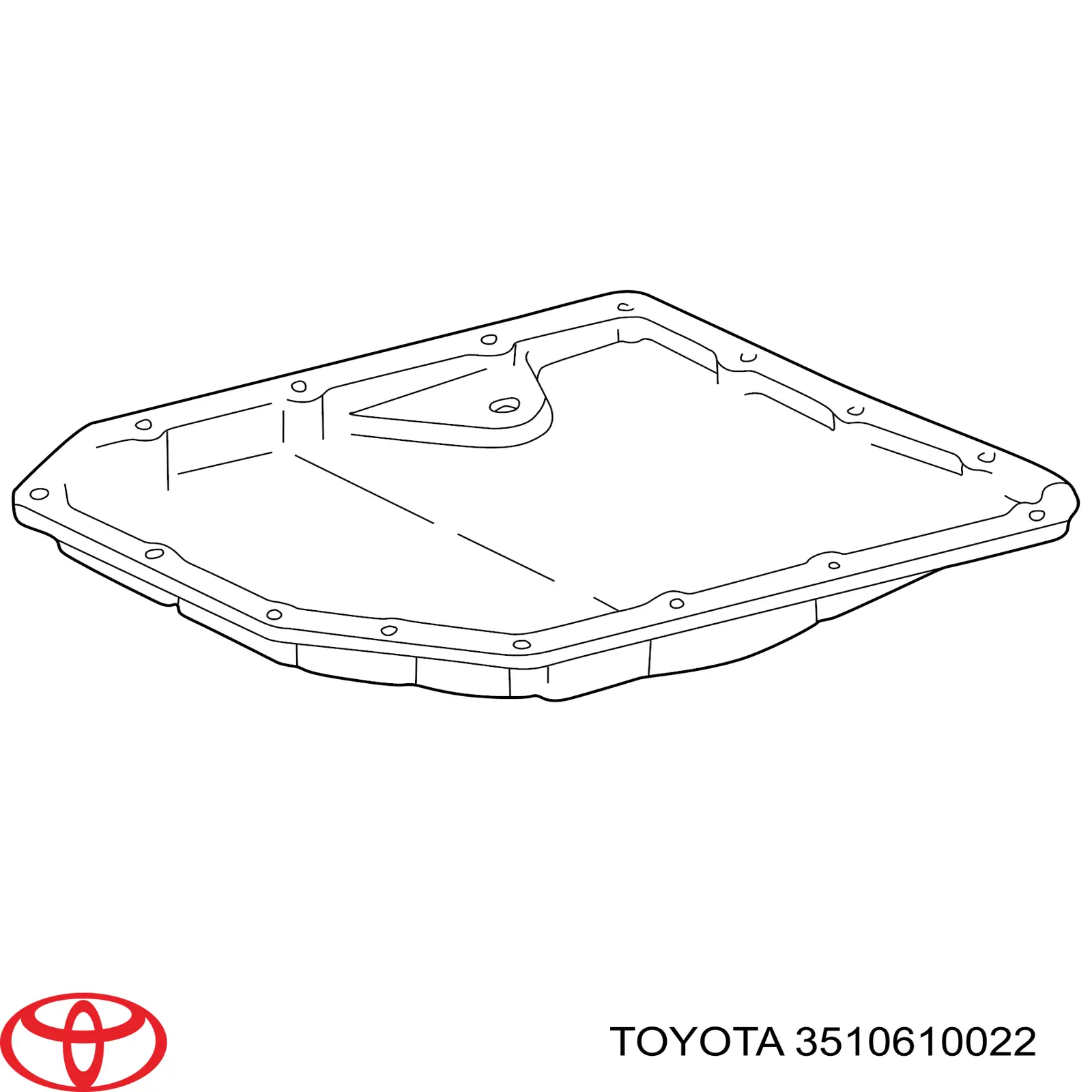 Поддон АКПП 3510610022 Toyota