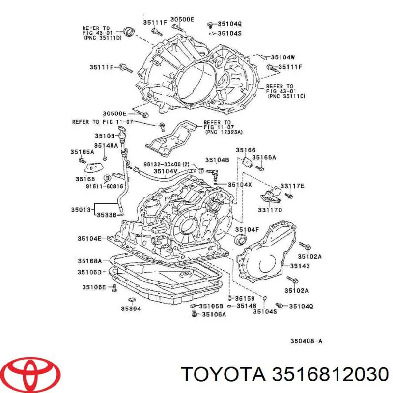 Прокладка поддона АКПП и МКПП Toyota 3516812030 цена, от 8.87 USD