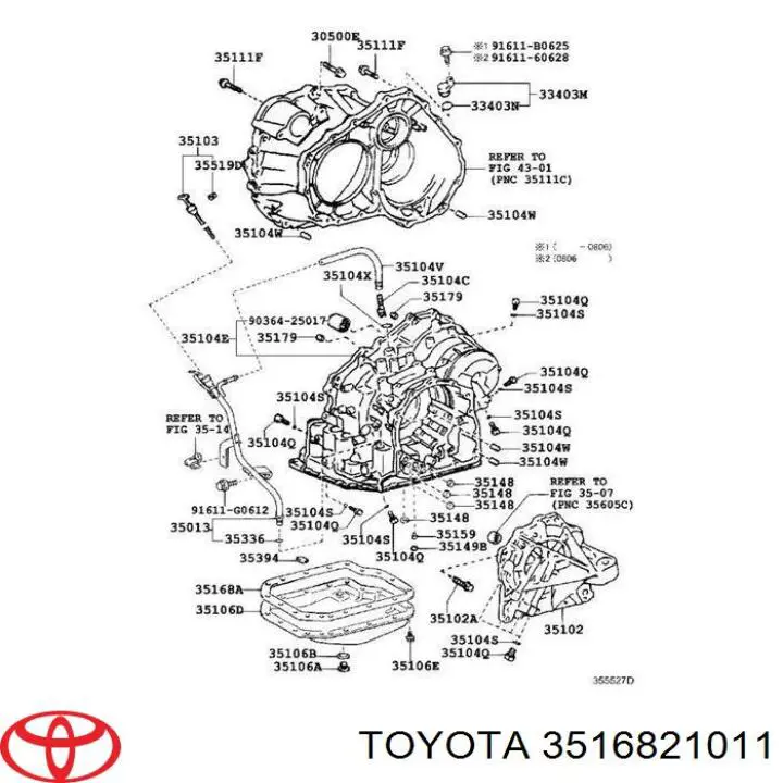 3516821011 Toyota