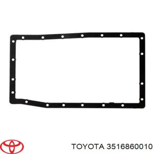 Прокладка поддона АКПП/МКПП Toyota 3516860010