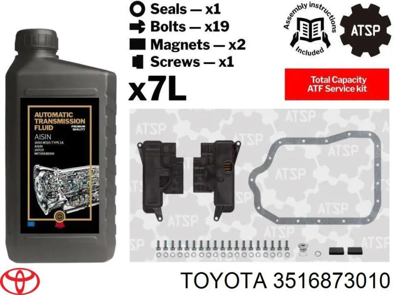 Vedante de panela da Caixa Automática de Mudança/Caixa Mecânica de Mudança para Toyota Highlander 
