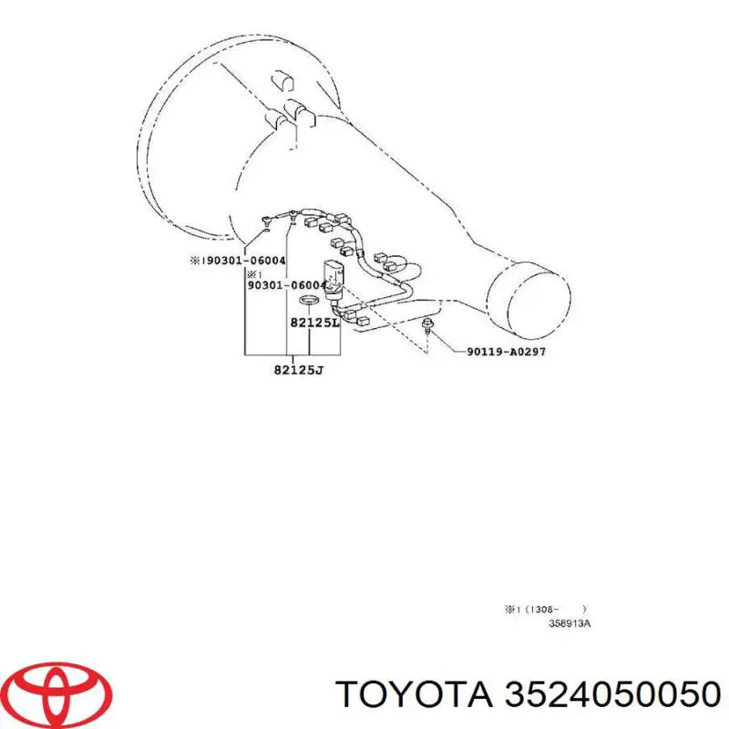 Solenoide da Caixa Automática de Mudança para Toyota Sequoia 
