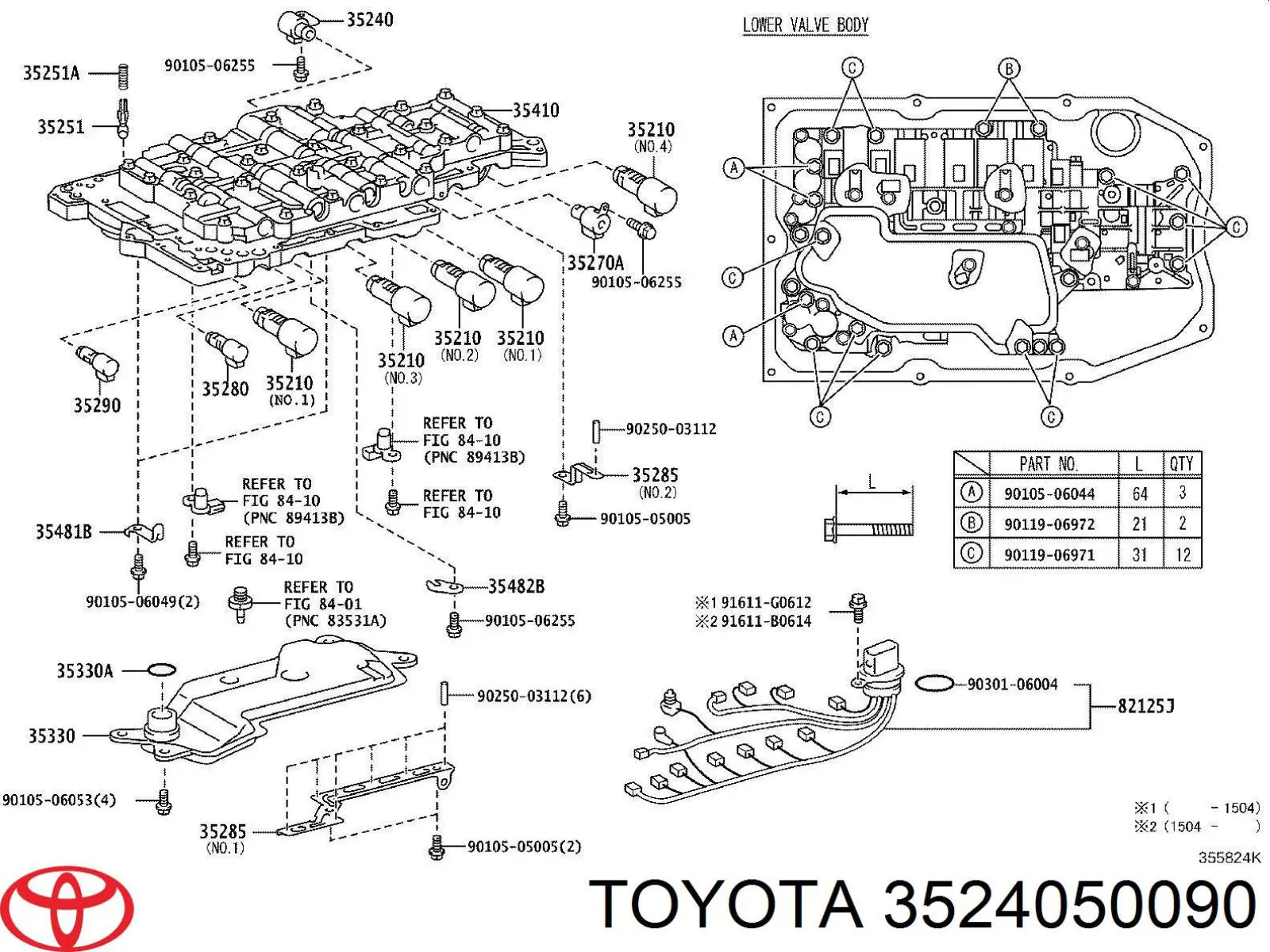  Toyota 3524050090 цена, от 127.50 USD
