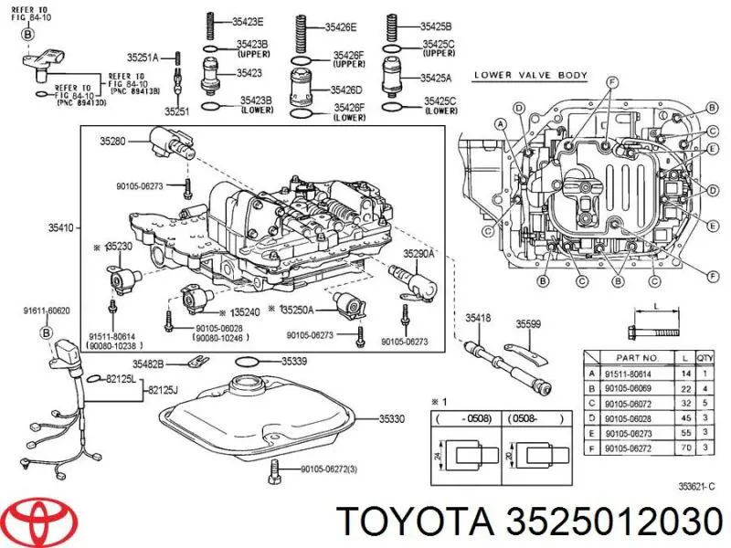  3525012030 Toyota