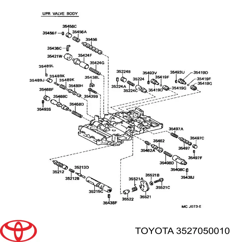  Toyota 3527050010 цена, от 812.02 USD