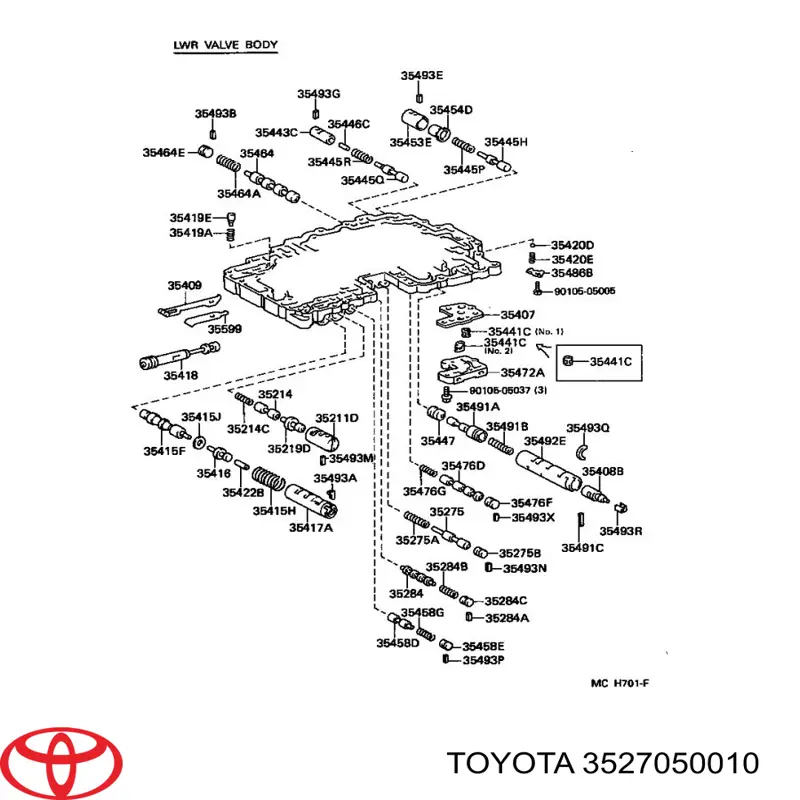 3527050010 Toyota 