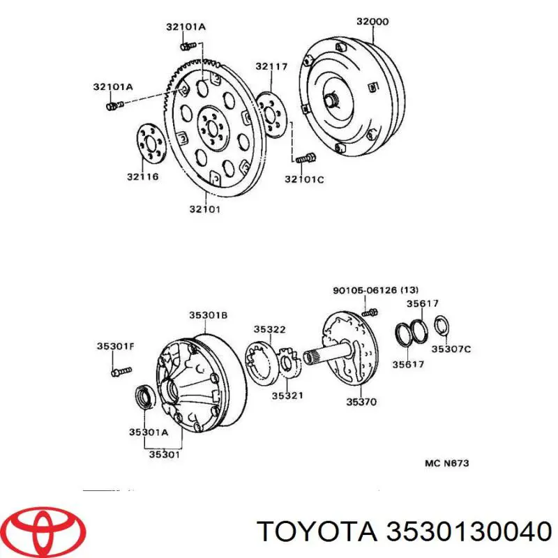 3530130040 Toyota 