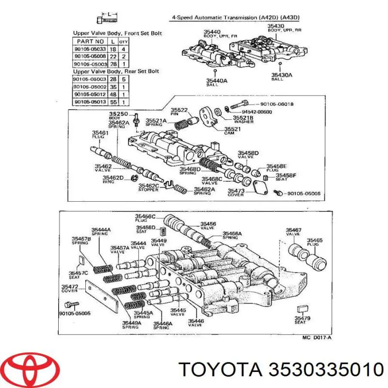 3530335010 Toyota