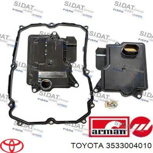 Сервисный комплект для замены масла АКПП Toyota 3533004010 цена, от 35.91 USD