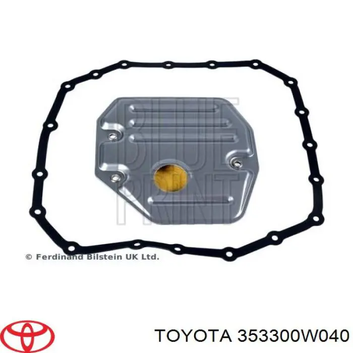 353300W040 Toyota filtro da caixa automática de mudança