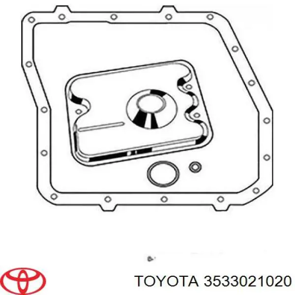 Фильтр коробки автомат Toyota 3533021020 цена, от 31.07 USD