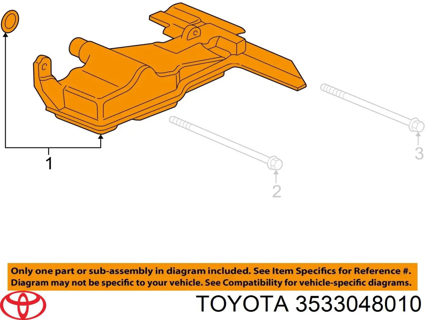 Купить 3533048010 Toyota Фильтр автоматической коробки передач