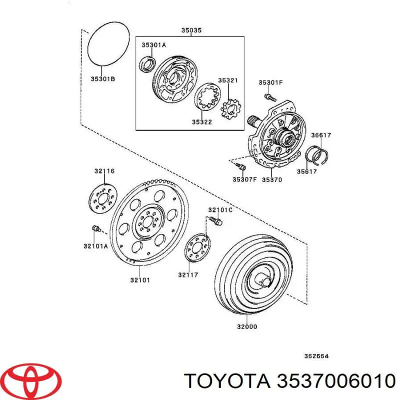 3537006010 Toyota 