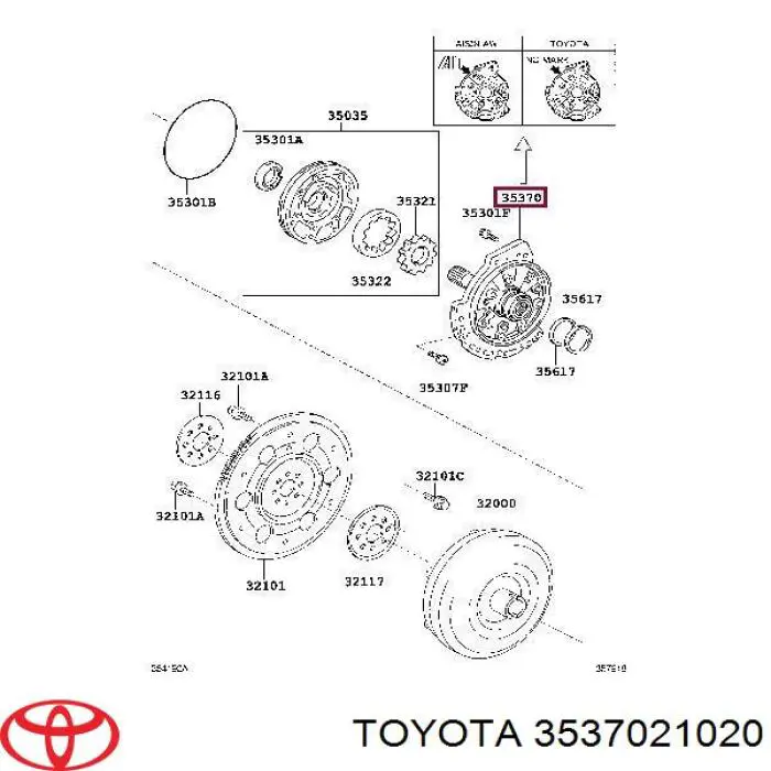 3537021020 Toyota 