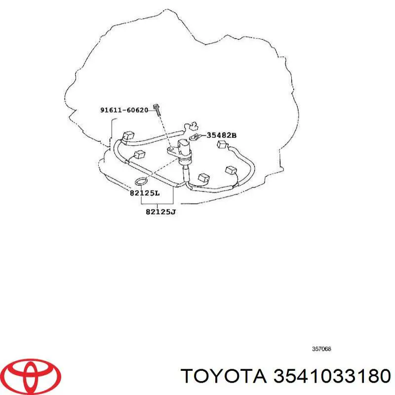 Блок клапанов АКПП на Toyota Avensis T27