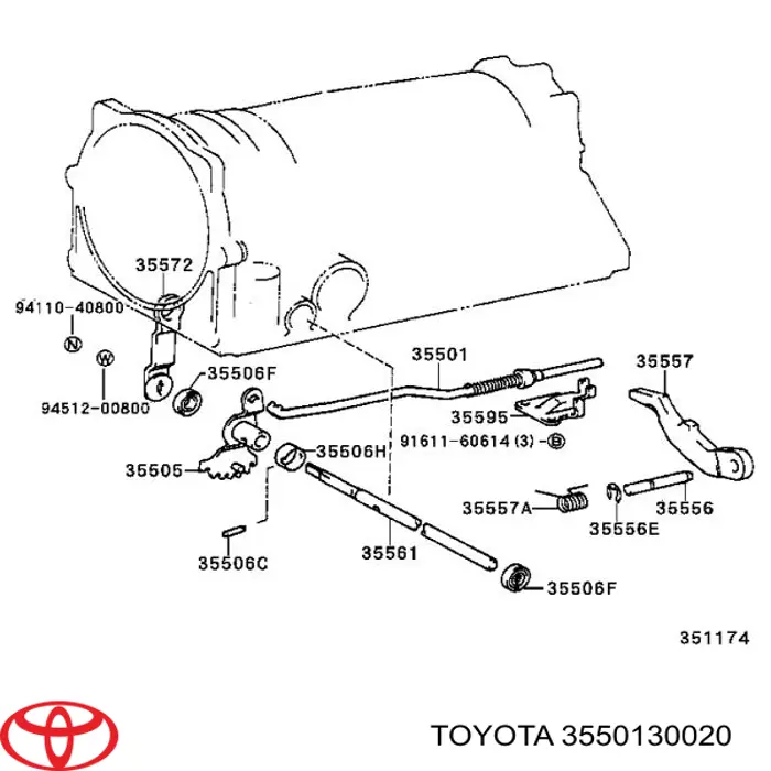 3550130020 Toyota 