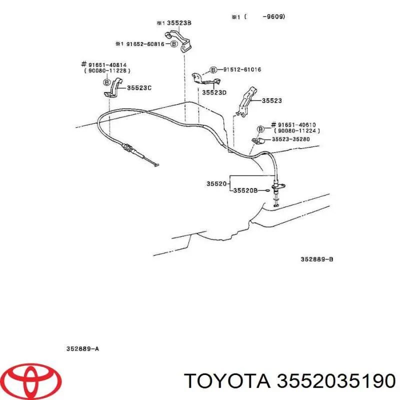 3552035190 Toyota 