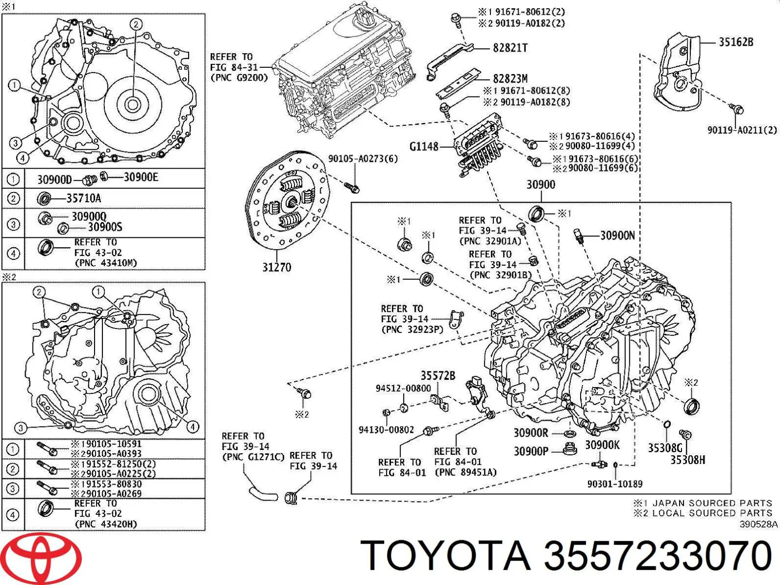  Toyota 3557233070 цена, от 36.29 USD