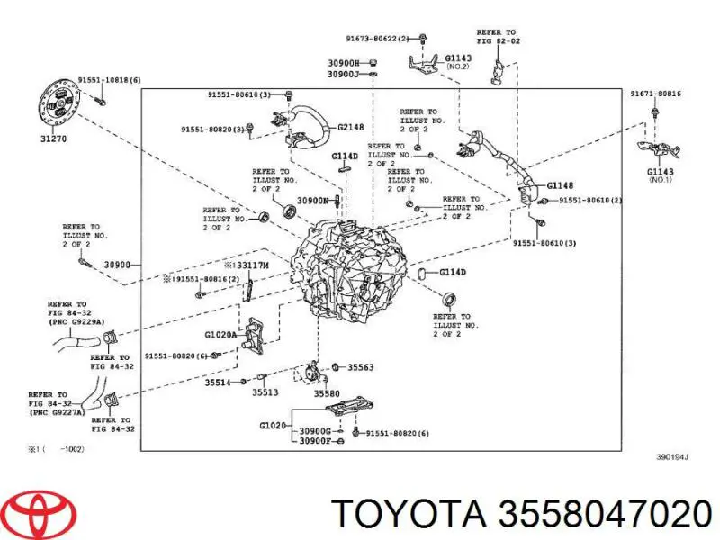 3558047020 Toyota 