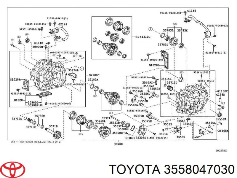 3558047030 Toyota 