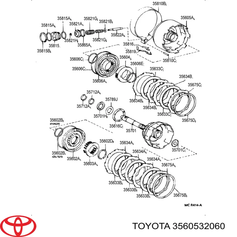  3560532060 Toyota