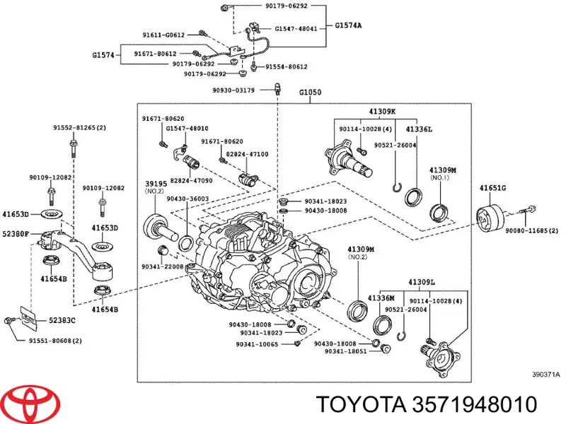 3571948010 Toyota 