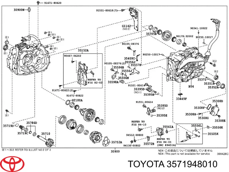 Toyota 3571948010 цена, от 87.00 USD