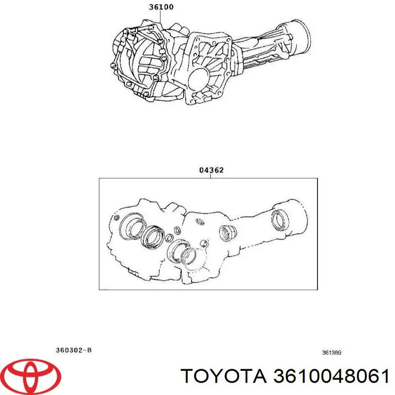 3610048061 Toyota 