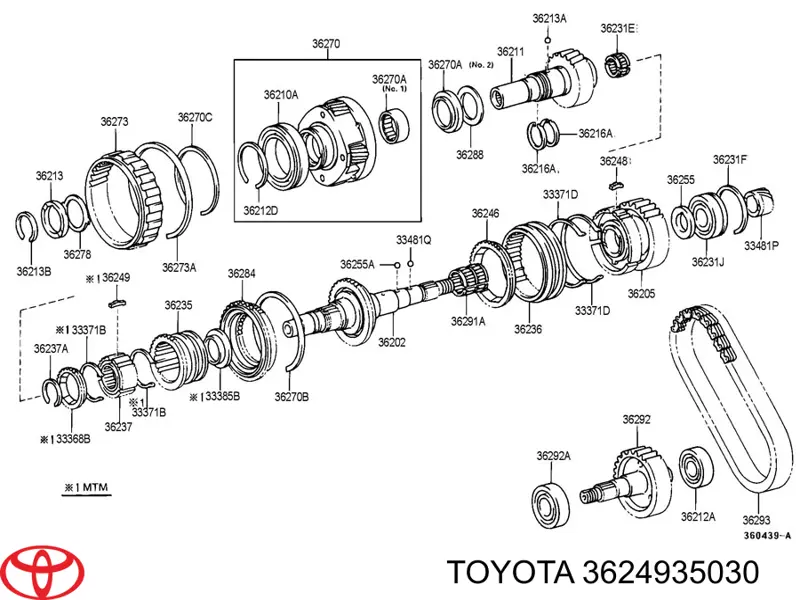  3624935030 Toyota