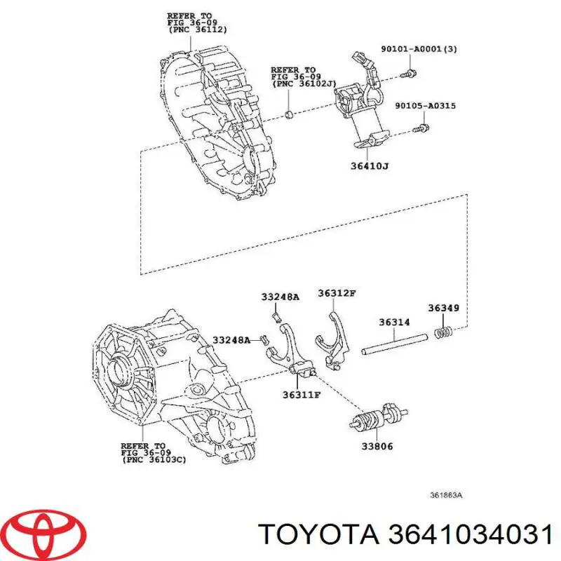  Toyota 3641034031 цена, от 936.94 USD