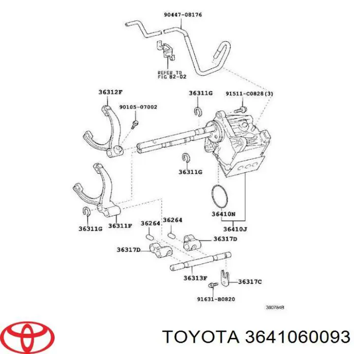 3641060093 Toyota/Lexus