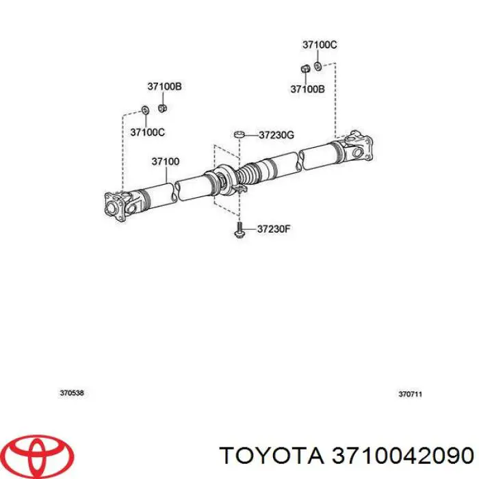 3710042090 Toyota