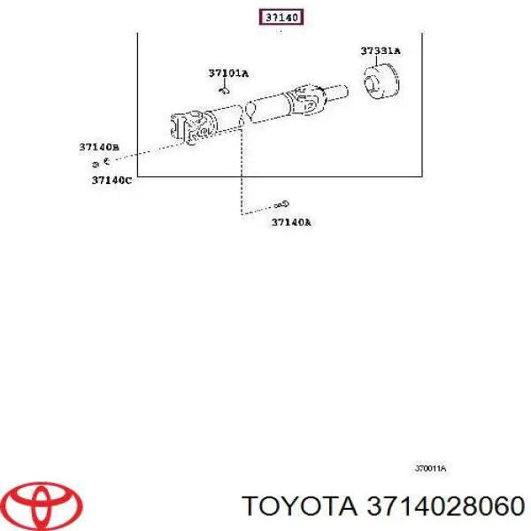  3714028060 Toyota