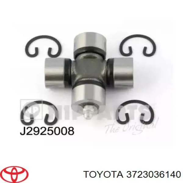 Подвесной подшипник карданного вала 3723036140 Toyota