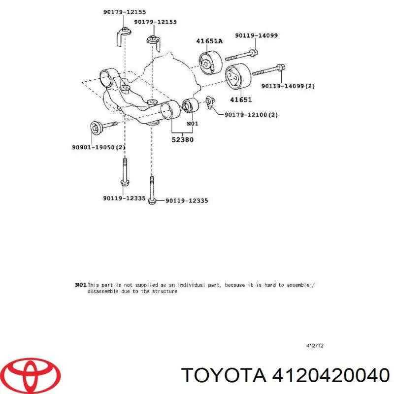  4120420040 Toyota