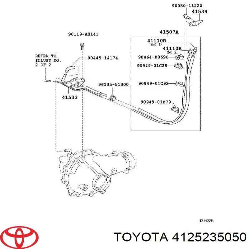 4125235050 Toyota 