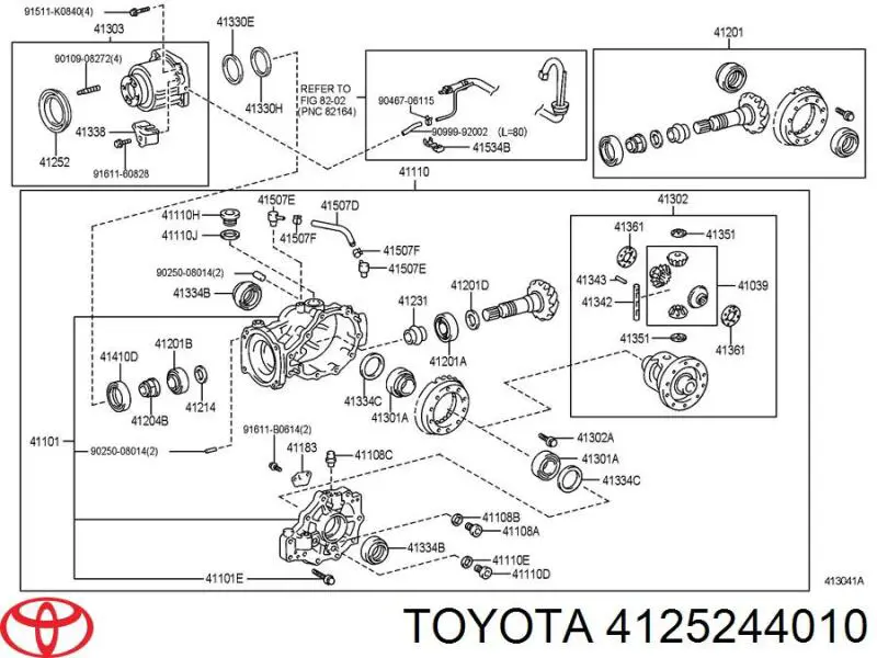  4125244010 Toyota