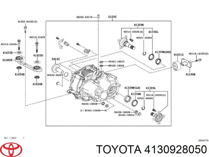  4130928050 Toyota