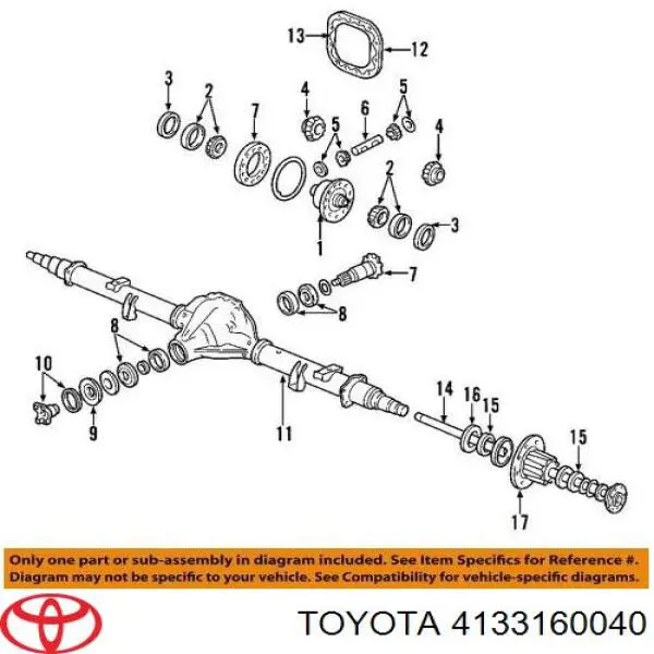 Купить 4133160040 Toyota 