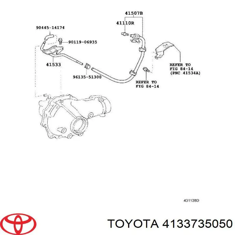 4133735050 Toyota 