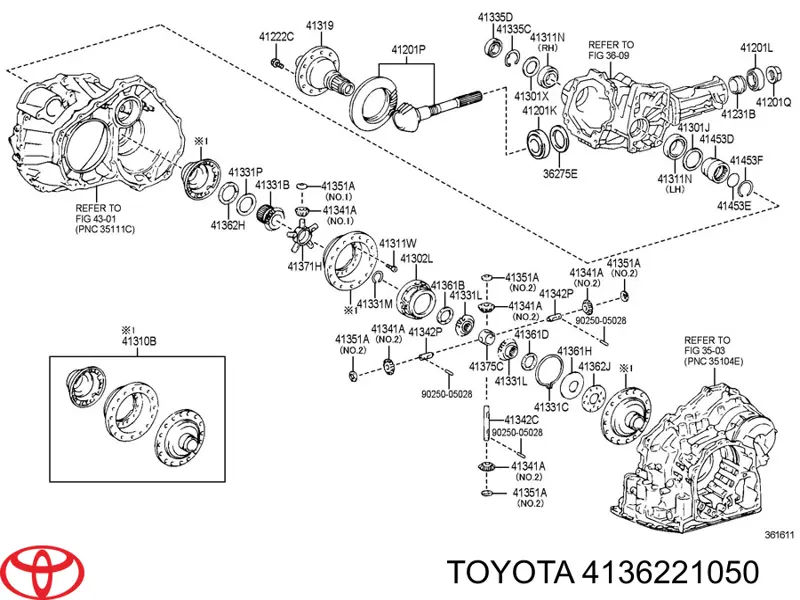  4136221050 Toyota