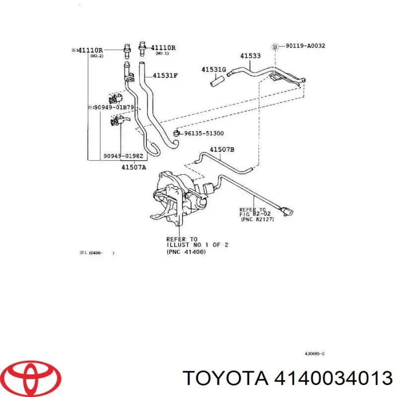  Toyota 4140034013 цена, от 242.13 USD