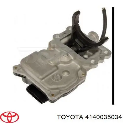 4140035034 Toyota válvula a vácuo de ativação do eixo dianteiro