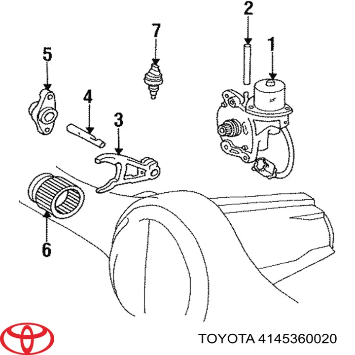  4145360020 Toyota