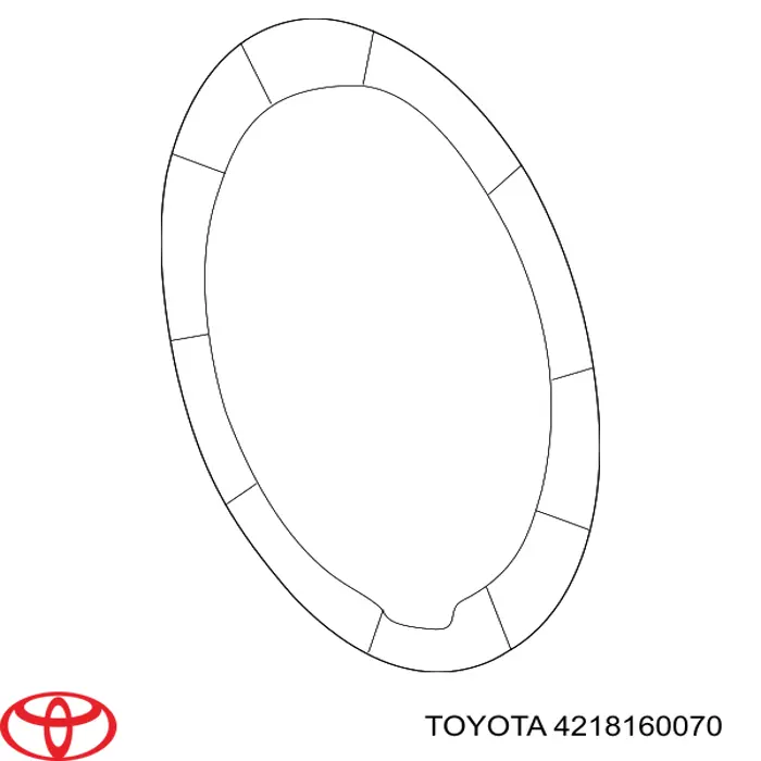 Прокладка редуктора заднего моста Toyota 4218160070 цена, от 4.93 USD