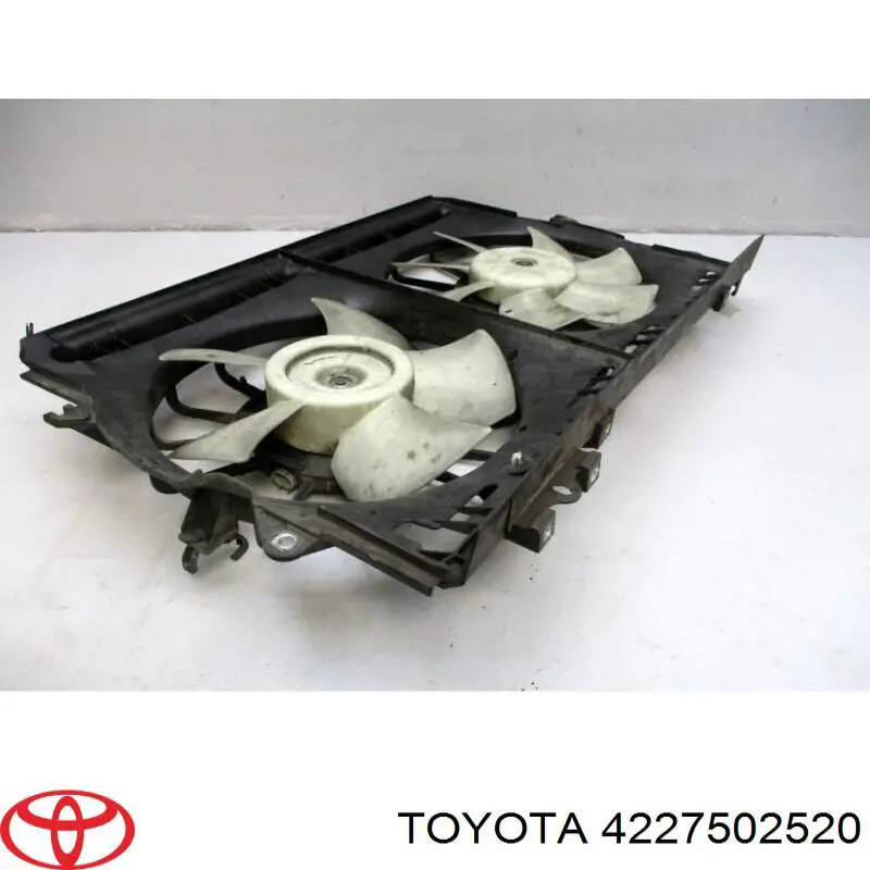 Купить 4227502520 Toyota Диффузор вентилятора в сборе с мотором и крыльчаткой